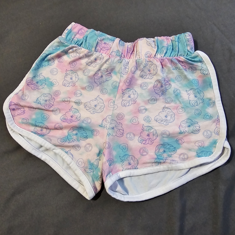 ⭐️My Little Pony Pastel Print Shorts Girls XS